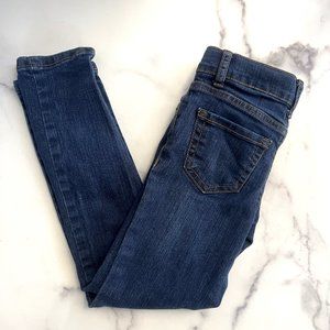 The Children's Place Super Skinny Jeans,  Dark Twilight, Size 6